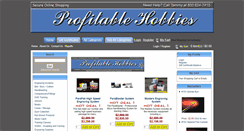 Desktop Screenshot of profitablehobbiesstore.com